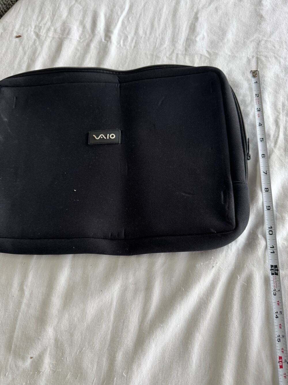 Sony Vaio 13" Black Zip Laptop Sleeve Case iPad Tablet Cover
